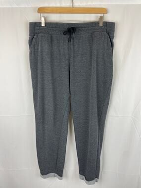 C9 by Champion Men's Elastic Tie Waist Gray Cropped Ankle Sweatpants Size XXL